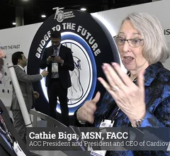 ACC President Cathie Biga explains how cardiologist employment models undergoing a profound transformation during an interview with Cardiovascular Digital Editor Dave Fornell at ACC 2024.