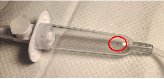 IV Tubing Set Issue from ICU Medical