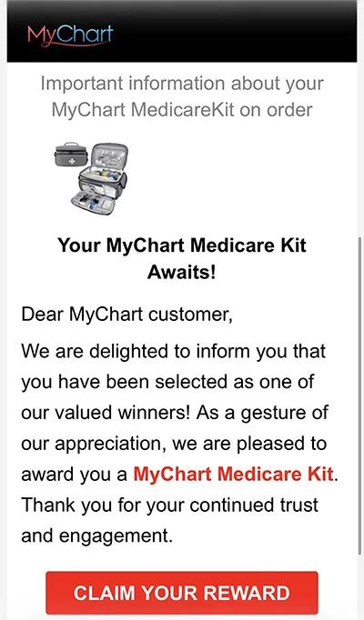 Epic MyChart Phishing Scam