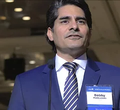 The American Medical Association (AMA) House of Delegates today elected Bobby Mukkamala, MD, an otolaryngologist from Flint, Michigan, as president-elect of the AMA for the 2025-2026 term. Mukkamala will be inaugurated as AMA president in June 2025. Photo courtesy of the AMA