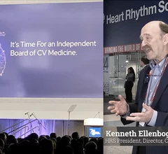 Heart Rhythm Society (HRS) President Kenneth Ellenbogen, MD, FHRS, director of clinical cardiac electrophysiology and pacing, Virginia Commonwealth University, discussed two key initiatives for 2024-25 with Cardiovascular Business. These include helping create a new, independent cardiovascular medicine board, and supporting the movement toward more outpatient procedures being performed in office-based labs (OBL) and ambulatory surgical centers (ASC). #EPeeps #HRS #HRS24 #HRS2024