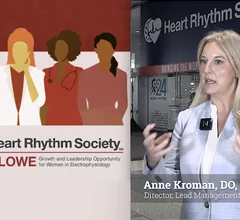 Anne Kroman, DO, MUSC, explains efforts to increasing female representation in electrophysiology. #GLOWE #HRS #HRS24 #WomeninEP