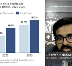 Bharath Krishnamurthy, a director of Health Policy and Analytics at the American Hospital Association (AHA), explains explains how drug shortages and supply chain issues are negatively impacting U.S. healthcare.