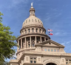 The Texas State Capital building in Austin where 140 scope creep bills were defeated in 2024 by the Texas medical Association.