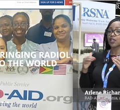 Arlene Richardson, MD, an MSK radiologist with Radiology Partners, and program director for RAD-AID Tanzania, sports RAD-AID bling at RSNA 2025. She spoke with Radiology Business about her experience offering help to resource-stretched radiologists in Africa, pulling from her own experiences working as a radiologist in the South Side of Chicago.
