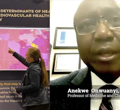 Anekwe Onwuanyi, MD, FACC, American Heart Association volunteer, Professor of Medicine and Chief of Cardiology, at Morehouse School of Medicine, medical director, heart failure program, Grady Memorial Hospital, moderated a joint session at the European Society of Cardiology with European and Egyptian cardiologists on how to close outcome gaps in cardiovascular care in ethnically diverse populations. 