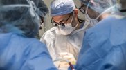 A study that analyzed patient outcomes in coronary artery bypass grafting (CABG) in veterans showed outcomes for on-pump and off-pump procedures over 10 years to be similar. Photo by Jim Lennon