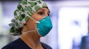 Nurse working in a COVID care unit at Banner University Medical Center in Phoenix. A new study shows the metal health of nurses under the pandemic can directly impact the level of care their patients receive.