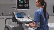 Prostate ultrasound Aplio 500 Platinum 1. Canon RSNA PR image