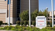 Photo of a closed hospital