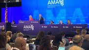 The American Medical Association (AMA) House of Delegates (HOD) 2025 annual meeting where U.S. healthcare policy the AMA advocates for is formulated. #AMA #AMA2025