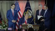 Trump AI action plan event