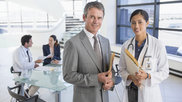 businessman and doctor