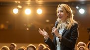 woman speaker
