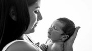mother and newborn baby