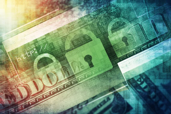 money cybersecurity ransomware health IT data breach hacker