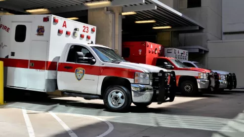 ambulances