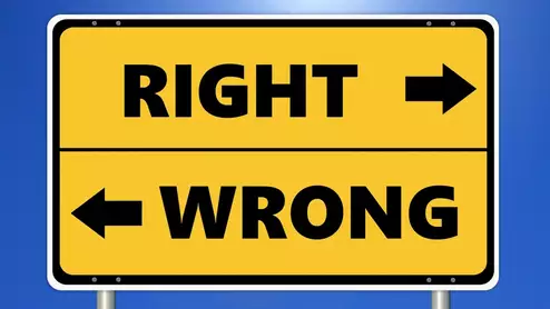 Right Wrong