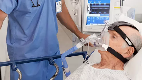 The FDA has recalled some of Philips V60 and V60 Plus ventilators. Philips voluntarily recalled certain sleep and respiratory care products in June 2021 after potential health risks related to the polyester-based polyurethane (PE-PUR) sound abatement foam in these devices were identified. 