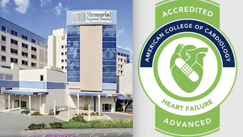 Memorial Regional Hospital in Hollywood, Florida, recently becoming just the fourth hospital in the United States to earn Advanced Heart Failure Accreditation from the American College of Cardiology (ACC). The facility, home to the Memorial Cardiac and Vascular Institute, exceeded an array of stringent criteria during an onsite review of the staff’s ability to evaluate, diagnose, and treat patients with heart failure.