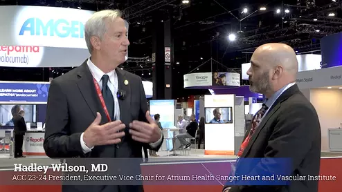 Incoming 2023-2024 American College of Cardiology (ACC) president Hadley Wilson, MD, shares insights on how to create health equity through both ACC programs and hospital grassroots community outreach programs. He outlines four programs his heart hospital is piloting in its community in Charlotte, North Carolina.