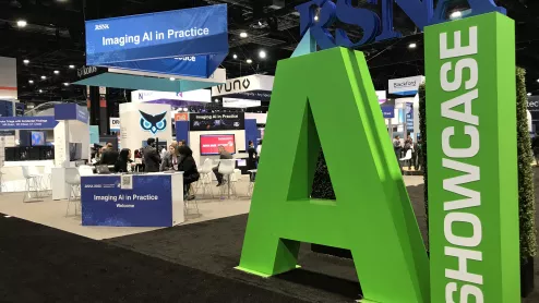 The integration of artificial intelligence (AI) into radiology PACS and enterprise imaging systems has become a big topic of discussion with IT vendors over the past couple years. This has become a bigger question from hospitals and radiology groups as there are now about 400 radiology related AI algorithms that have U.S. Food and Drug Administration (FDA) clearance. Amy Thompson, a senior analyst at Signify Research, is monitoring radiology AI trends. Photo by Dave Fornell