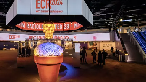 The European Society of radiology European Congress of Radiology (ECR) 2023 meeting. Image courtesy of ECR