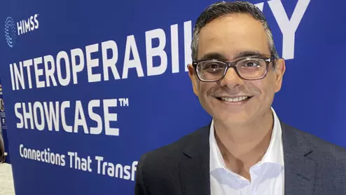 Amit Trivedi, Healthcare Information Management Systems Society (HIMSS) director of informatics and health IT standards, discussed these challenges of next-level interoperability with Health Exec at the HIMSS 2023 annual meeting. #HIMSS #HIMSS23 #HIMS2023 #interoperability