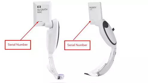 McGRATH MAC video laryngoscope