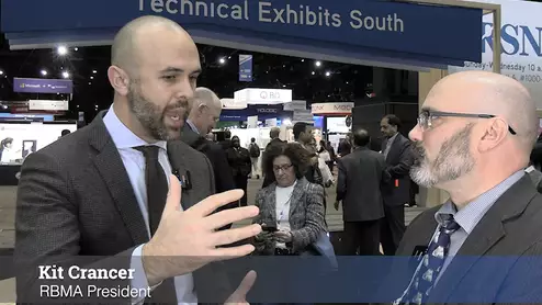 Kit Crancer RBMA president on Medicare cuts RSNA 2023.