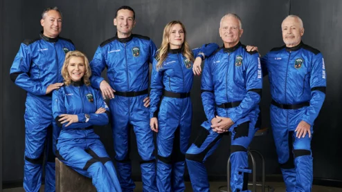 Eiman Jahangir, MD, a cardiologist with Vanderbilt University Medical Center (VUMC), successfully traveled to space and back Thursday, Aug. 29, on a Blue Origin rocket. The entire flight lasted approximately nine minutes. Blue Origin is the aerospace company founded by Amazon’s Jeff Bezos in 2000.