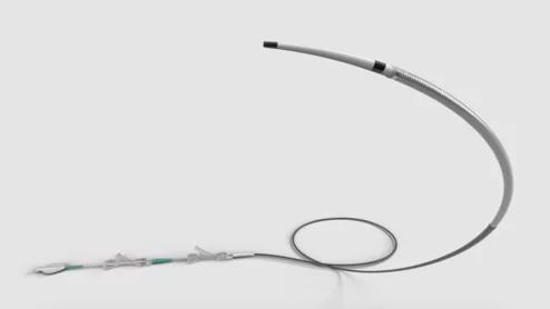 The FreeClimb 70 reperfusion system with Tenzing 7 delivery catheter. Image courtesy of Route 92 Medical.