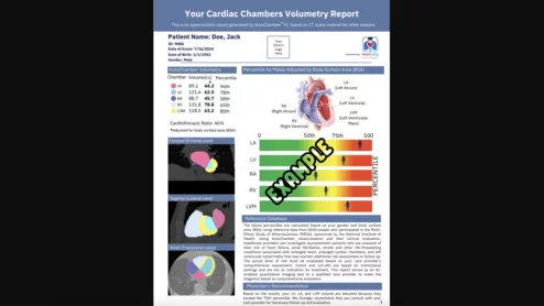 HeartLung Technologies, a Houston-based artificial intelligence (AI) company, has received 510(k) clearance from the U.S. Food and Drug Administration (FDA) for new software that assesses chest CT scans for signs of coronary artery disease (CAD) and other potentially fatal heart conditions. The newly cleared offering, AutoChamber, was designed with opportunistic heart evaluations in mind.