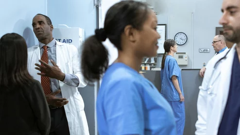 doctors nurses hospital AI