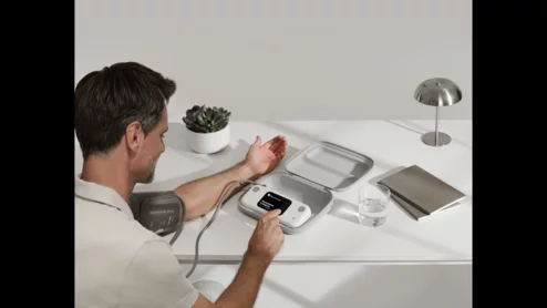 Withings, a French medtech company known for its remote monitoring devices, has multiple new services on display at CES 2025.