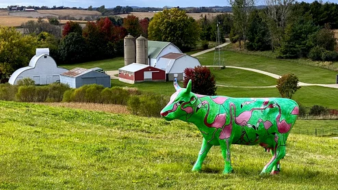 Epic HQ cow art and farm. DF