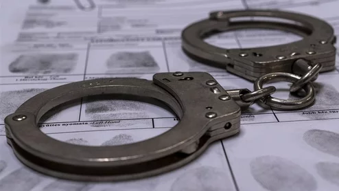 handcuffs arrested arrest jail