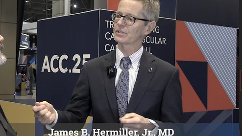 SCAI President James B. Hermiller, Jr., MD, director of the transcatheter structural heart program at Ascension St. Vincent Heart Center, Indianapolis, outlined the organization’s key policy priorities for the year. Among them: physician payment reform, peer review overhaul, medical education debt relief, the elimination of non-compete clauses, and physician mental health protections.