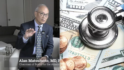 Interview with Alan Matsumoto, chair of American College of Radiology (ACR) Board, says Medicare physician payments are not sustainable, forcing many practices to consolidate with health systems or private equity owned companies.
