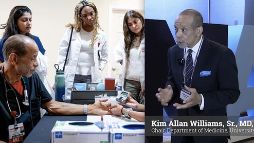 Video with former ACC president Kim Williams, MD, discusses a heart screening outreach program he created in low-income Louisville neighborhoods.