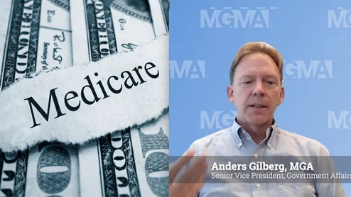 nders Gilberg, MGA, senior vice president, government affairs at Medical Group Management Association (MGMA), shares concerns about the draft fee schedule published in July. Congress was poised to reverse part of the cut in physician pay last December, but Elon Musk intervened and no fix was made. Congress instead made promises to help in 2026, but MGMA says it is not enough.