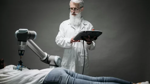 artificial intelligence robot doctor AI