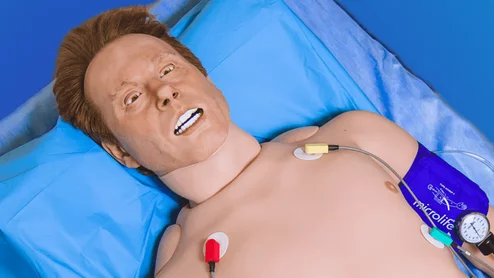 Manikin medical deoll device from MedVision