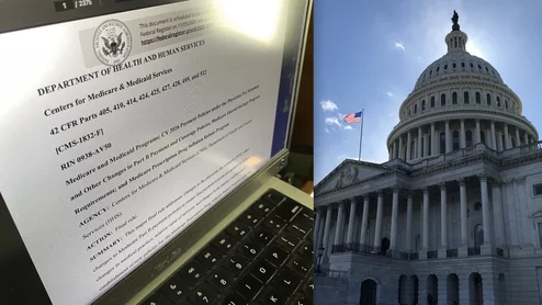 Medicare physician fee schedule final rule 2026.