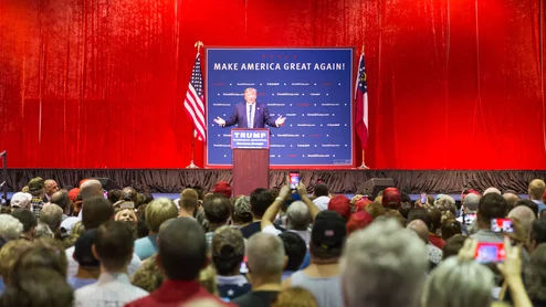 President Donald Trump Speaking