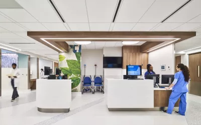 The recently renovated Mount Sinai Hospital children’s emergency department (ED). It was part of a $70 million project to modernize the ED.