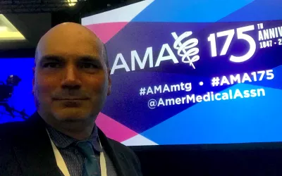 Health Exec Digital Editor Dave Fornell reported on the AMA House of Delegates meeting from the floor of the 2022 annual meeting.AMA #AMA22 #AMA2022 #AMA175 #AMAmtg
