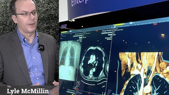 Lyle McMillin, principal healthcare product manager with Hyland, explains radiology IT issues and how cloud and enterprise imaging can be a solution. #RSNA #RSNA23 #RSNA2023 #PACS #enterpriseimaging