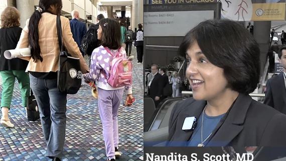 Video interview with Nandita Scott, MD, Mass General Hospital, on balancing motherhood or fatherhood as a cardiologist and how to make things work with a work-life balance. #cardiologistmom #ACC #ACC24 #ACC2024