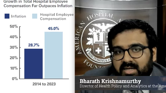 Bharath Krishnamurthy, a director of Health Policy and Analytics at the American Hospital Association (AHA), explains the financial impact of the growing healthcare staffing shortage.